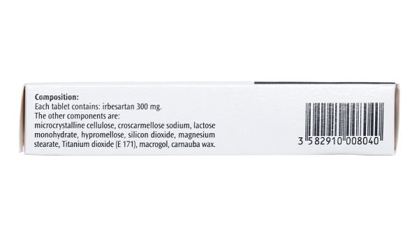 Aprovel 300mg trị tăng huyết áp (2 vỉ x 14 viên)
