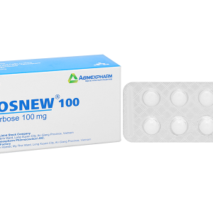 Arbosnew 100mg điều trị tiểu đường tuýp 2 (3 vỉ x 10 viên)