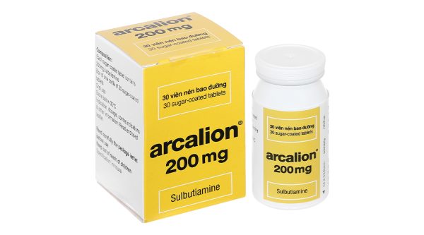 Arcalion 200mg giảm mệt mỏi lọ 30 viên