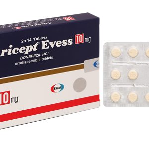 Aricept Evess 10mg trị Alzheimer, sa sút trí tuệ (2 vỉ x 14 viên)