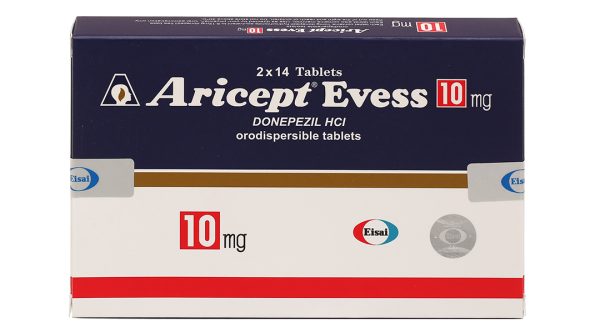 Aricept Evess 10mg trị Alzheimer, sa sút trí tuệ (2 vỉ x 14 viên)