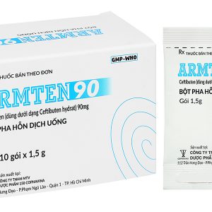 Bột pha hỗn dịch Armten 90 trị các trường hợp nhiễm khuẩn vừa và nhẹ (10 gói x 1,5g)