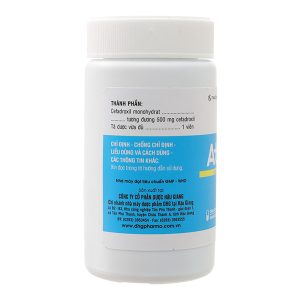 Aticef 500 caps trị nhiễm khuẩn từ nhẹ đến vừa chai 100 viên