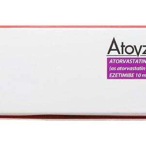 Atovze 20/10 điều trị tăng cholesterol máu (3 vỉ x 10 viên)