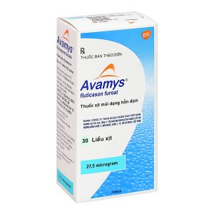 Hỗn dịch xịt mũi Avamys điều trị viêm mũi dị ứng chai 30 liều xịt