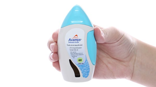 Hỗn dịch xịt mũi Avamys trị viêm mũi dị ứng chai 60 liều xịt