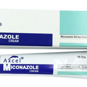 Kem bôi da Axcel Miconazole cream điều trị nhiễm nấm ngoài da tuýp 15g