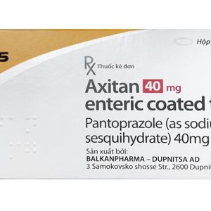 Axitan 40mg điều trị trào ngược dạ dày, thực quán (3 vỉ x 10 viên)