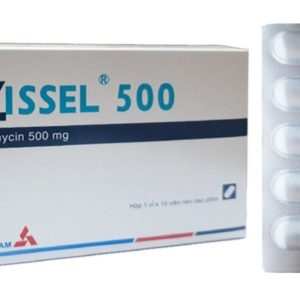 Azissel 500 trị nhiễm khuẩn (1 vỉ x 10 viên)
