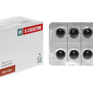 B-coenzyme bổ sung vitamin nhóm B, giảm suy nhược (10 vỉ x 10 viên)