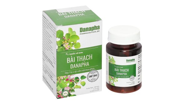 Bài Thạch Danapha điều trị sỏi thận, sỏi mật lọ 45 viên
