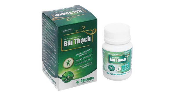 Bài Thạch Danapha điều trị sỏi thận, sỏi mật lọ 45 viên