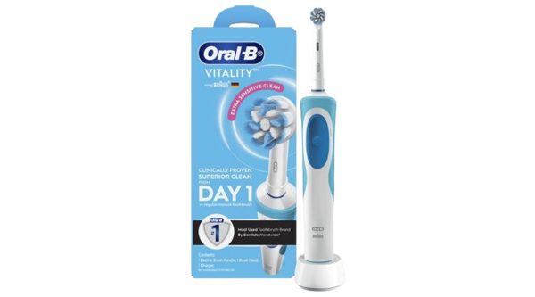 Bàn chải điện Oral-B Vitality Ultrathin Blue D12.513