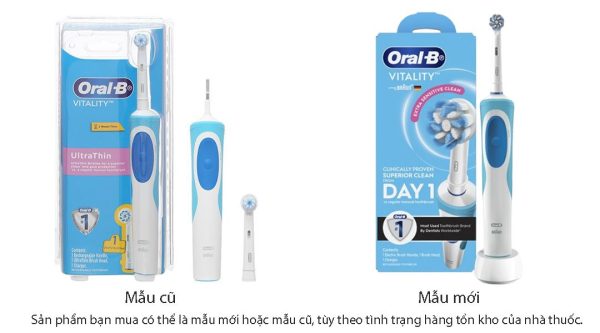Bàn chải điện Oral-B Vitality Ultrathin Blue D12.513