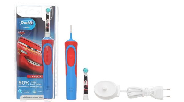 Bàn chải điện trẻ em Oral-B Vitality D12 Stages Power Cars