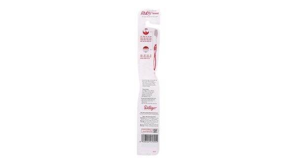 Bàn chải đánh răng Lipzo Ruby Sensi lông chỉ tơ vỉ 1 cây
