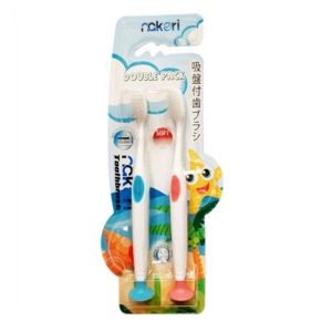Bàn chải đánh răng trẻ em Nakori Okamura sợi chỉ tơ vỉ 2 cây