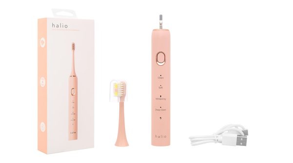 Bàn chải điện Halio Sonic SmartClean - Coral