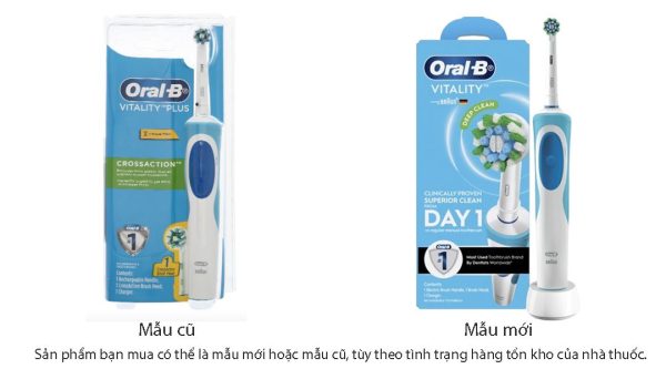 Bàn chải điện Oral-B Vitality CrossAction Blue D12.513