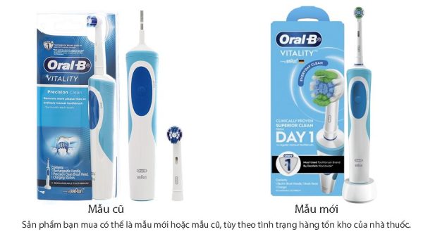 Bàn chải điện Oral-B Vitality Precision Clean Blue D12.513