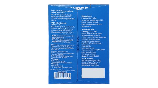 Băng cá nhân Urgo Family hộp 10 miếng