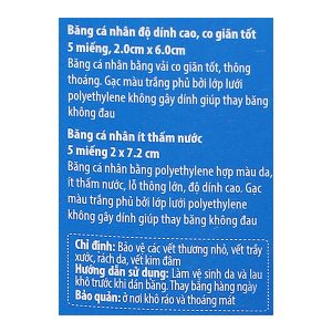 Băng cá nhân Urgo Family hộp 10 miếng