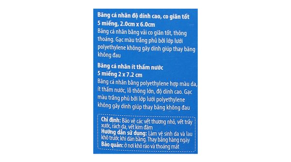 Băng cá nhân Urgo Family hộp 10 miếng