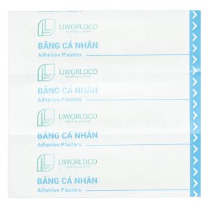 Băng cá nhân trong suốt Liworldco (72 x 19mm) hộp 20 miếng