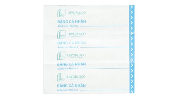Băng cá nhân trong suốt Liworldco (72 x 19mm) hộp 20 miếng