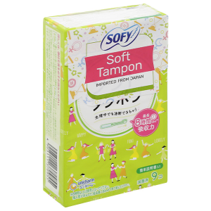 Băng vệ sinh Sofy Soft Tampon siêu thấm gói 9 miếng