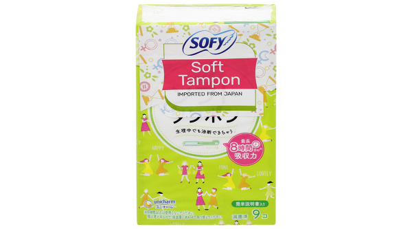 Băng vệ sinh Sofy Soft Tampon siêu thấm gói 9 miếng