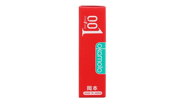 Bao cao su Okamoto 0.01 PU siêu mỏng hộp 2 cái