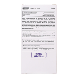 Bao cao su Okamoto Skinless Skin Purity 53mm hộp 10 cái