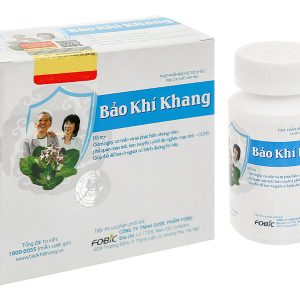 Bảo Khí Khang hỗ trợ các bệnh đường hô hấp hộp 120 viên