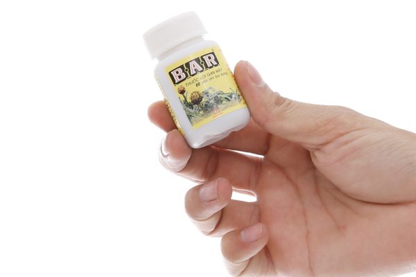 Bar hỗ trợ bệnh lý về gan, nhuận tràng lọ 60 viên