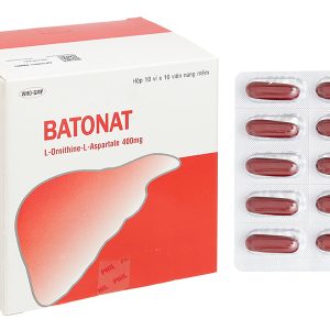 Batonat 400mg hỗ trợ trị các bệnh lý về gan (10 vỉ x 10 viên)