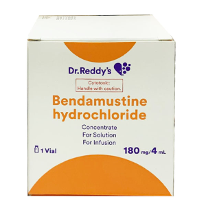 Dung dịch Bendamustine Hydrochloride 180mg/4ml chỉ định điều trị ung thư chai 4ml