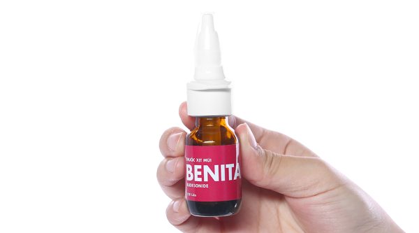 Thuốc xịt mũi Benita trị viêm mũi dị ứng chai 120 liều
