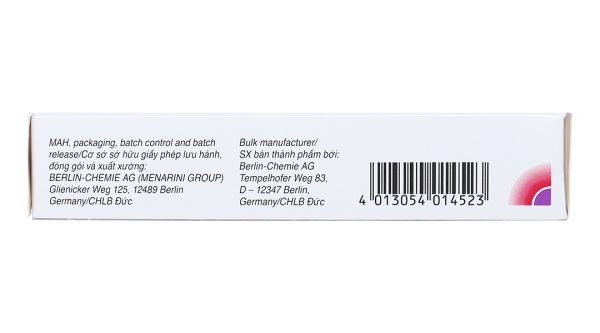 Berlthyrox 100 trị bệnh lý tuyến giáp (4 vỉ x 25 viên)