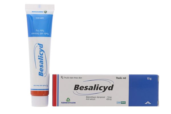 Thuốc mỡ Besalicyd trị viêm da tuýp 15g