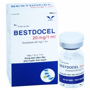 Dung dịch pha truyền Bestdocel 20mg/1ml điều trị ung thư vú, phổi chai 1ml