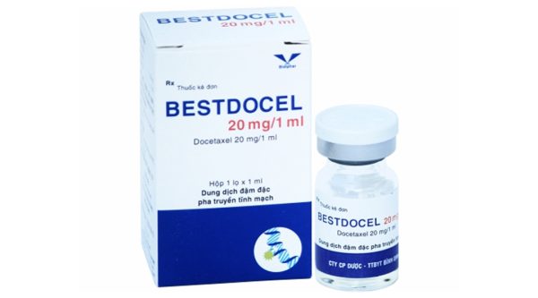Dung dịch pha truyền Bestdocel 20mg/1ml điều trị ung thư vú, phổi chai 1ml