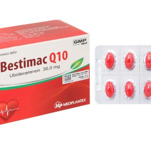 Bestimac Q10 30mg hỗ trợ điều trị tăng Cholesterol (6 vỉ x 10 viên)