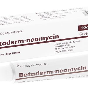 Kem bôi Betaderm-neomycin trị viêm da do dị ứng, do nhiễm trùng tuýp 10g