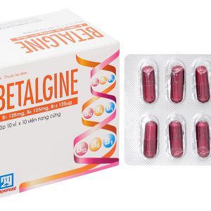 Betalgine trị thiếu vitamin B1, B6, B12 (10 vỉ x 10 viên)