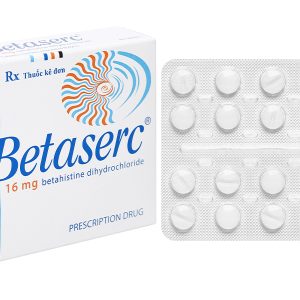 Betaserc 16mg trị rối loạn tiền đình (3 vỉ x 20 viên)