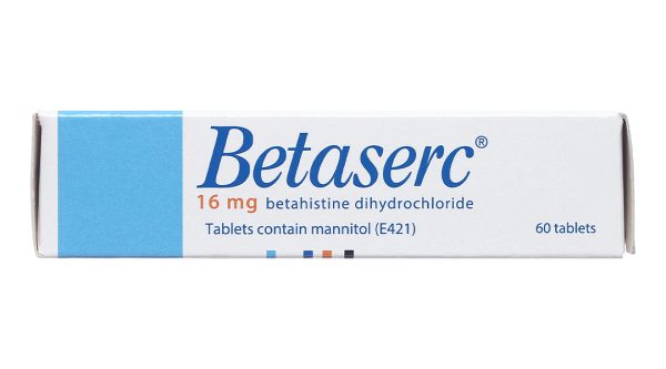 Betaserc 16mg trị rối loạn tiền đình (3 vỉ x 20 viên)