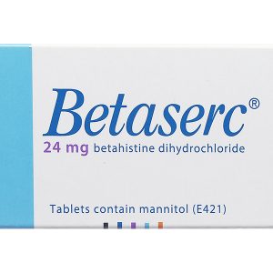 Betaserc 24mg trị ù tai, chóng mặt tiền đình (5 vỉ x 10 viên)