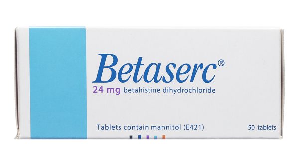 Betaserc 24mg trị ù tai, chóng mặt tiền đình (5 vỉ x 10 viên)