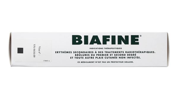 Nhũ tương bôi da Biafine trị bỏng độ 1 và 2, đỏ da thứ phát do xạ trị tuýp 93g